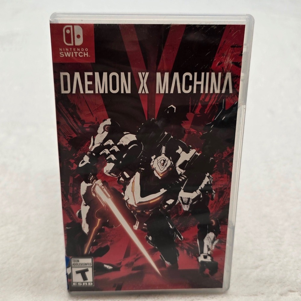 Nintendo Switch Daemon X Machina Mech Action Shooter Game and Case